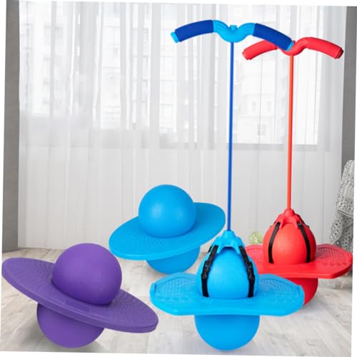 LOPUNER Balance Trainer Hüpfball mit Griff Sprungball für Koordinationstraining und Fitness Rutschfester Robuster Gummiball für Outdoor Spiel und Motorische Entwicklung von LOPUNER