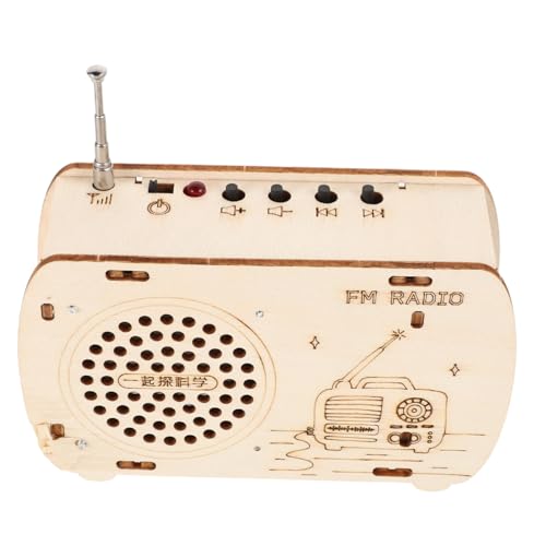 LOPUNER DIY Radio Bausatz für Pädagogisches Holzspielzeug für Elektronik Experimente Kreative Bastelaktion Wissenschaft und Technikverständnis LOPUNER DIY Radio Bausatz für Pädagogisches Holzspielzeug für Elektronik Experimente Kreative Bastelaktion Wissenschaft und Technikverständnis von LOPUNER