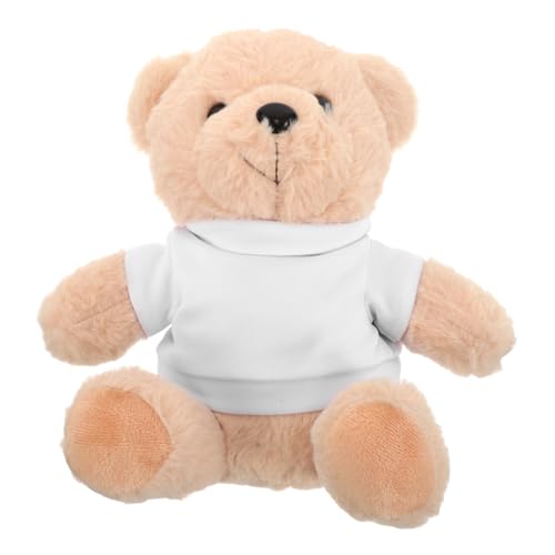 LOPUNER DIY Sublimationsplüschbär mit Leerem T Shirt Weiches Kuscheliges Stofftier für Babypartys Geburtstage und Weihnachten Multifunktionales und Deko für Erwachsene LOPUNER DIY Sublimationsplüschbär mit Leerem T Shirt Weiches Kuscheliges Stofftier für Babypartys Geburtstage und Weihnachten Multifunktionales und Deko für Erwachsene von LOPUNER