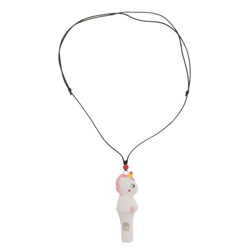 LOPUNER Einhorn Tonpfeife aus Keramik Lustiger Kinderpfeife mit Klaren Klängen für Spiele Dekoration oder Musikalisches Lernen Mitgebsel für Souvenir von LOPUNER