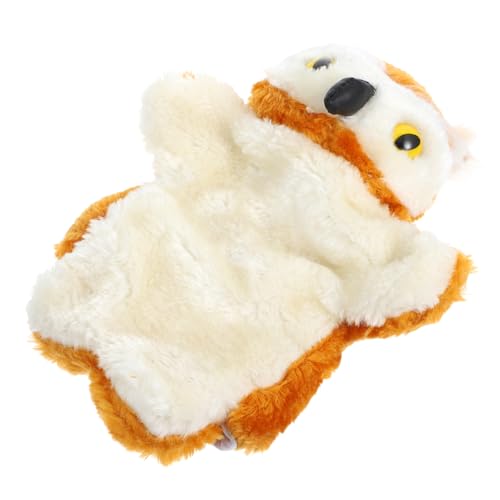 LOPUNER Eulenpuppe Gefüllte Rollenspiel Handpuppe Geschichtenerzählspielzeug Interaktives Eltern Kind Handpuppe Tier Geschichtenerzähl Handpuppen Interaktive Handpuppe von LOPUNER
