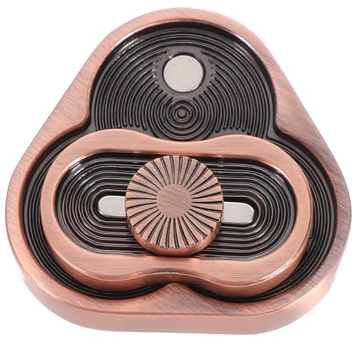 LOPUNER Fidget Slider für Erwachsene Metallisches Schiebespielzeug zur Stressbewältigung Tragbares Fidget Toy für Büro und Freizeit für Fingerübungen und Entspannung von LOPUNER