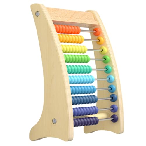 LOPUNER Holz Rechenrahmen Tragbar Buntes Montessori Lernspielzeug Für Mathe Addition Subtraktion Pädagogisches Rechenhilfsmittel Sicher Glatt Kanten LOPUNER Holz Rechenrahmen Tragbar Buntes Montessori Lernspielzeug Für Mathe Addition Subtraktion Pädagogisches Rechenhilfsmittel Sicher Glatt Kanten von LOPUNER