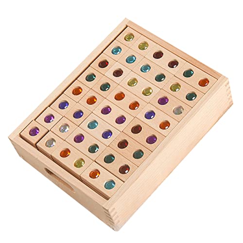 LOPUNER Holzpuzzle für Kreatives Fingerfertigkeits Puzzle für Frühe Lernphasen Fördert Hand Augen Koordination und Kreativität aus Hochwertigem Holz Gefertigt Sichere und Glatte LOPUNER Holzpuzzle für Kreatives Fingerfertigkeits Puzzle für Frühe Lernphasen Fördert Hand Augen Koordination und Kreativität aus Hochwertigem Holz Gefertigt Sichere und Glatte von LOPUNER