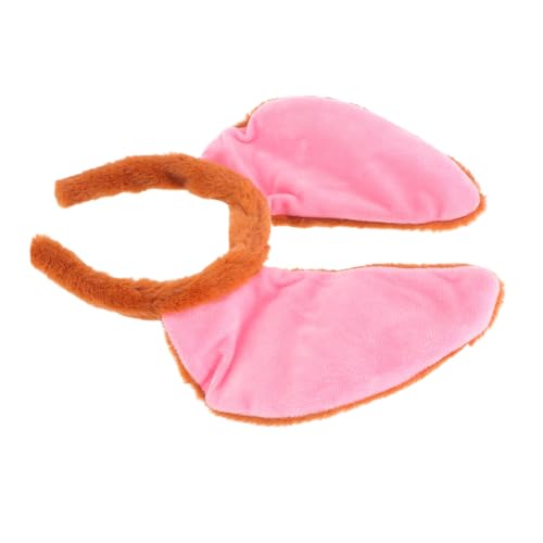 LOPUNER Hundekostüm Stirnband aus Weichem Material Bequeme Welpenohren Haarreif für Halloween Party Süße Tierohren Kopfbedeckung für Mädchen als Foto requisite und Kostümaccessoire von LOPUNER