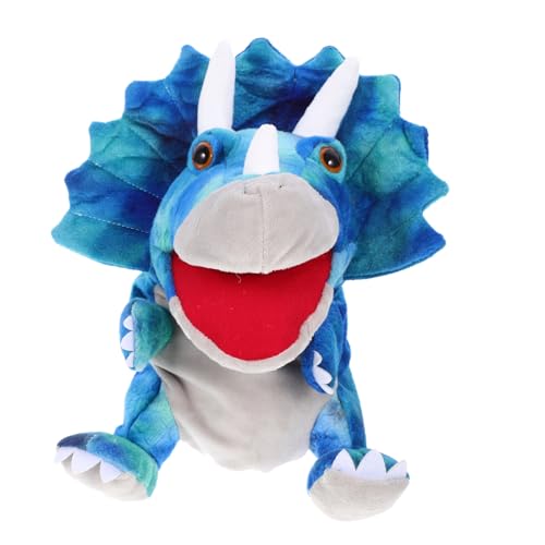 LOPUNER Kuschelige Dinosaurier Handpuppe aus Plüsch Interaktives Kinderspielzeug für Eltern Junge Mädchen Spiele Geeignet für Erwachsene Buntes Design für Kreatives Rollenspiel und LOPUNER Kuschelige Dinosaurier Handpuppe aus Plüsch Interaktives Kinderspielzeug für Eltern Junge Mädchen Spiele Geeignet für Erwachsene Buntes Design für Kreatives Rollenspiel und von LOPUNER