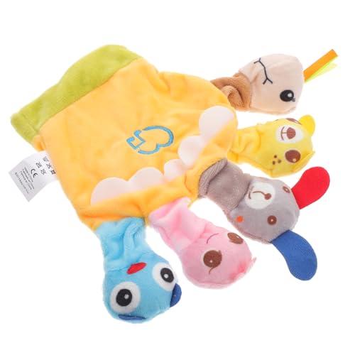 LOPUNER Kuschelige Tier fingerpuppe mit Musikfunktion Weiches Plüschtier für Kleinkinder Pädagogisches zum Geschichtenerzählen und Rollenspiel Gelb für Vorschule und Eltern Junge LOPUNER Kuschelige Tier fingerpuppe mit Musikfunktion Weiches Plüschtier für Kleinkinder Pädagogisches zum Geschichtenerzählen und Rollenspiel Gelb für Vorschule und Eltern Junge von LOPUNER