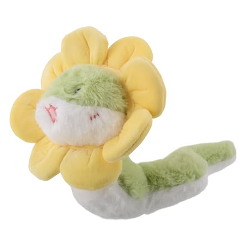 LOPUNER Kuschelweicher Plüsch Sonnenblumen Schlangenspielzeug für Auto Dekoration Bequemes Kissen und Perfektes Accessoire für Unterwegs LOPUNER Kuschelweicher Plüsch Sonnenblumen Schlangenspielzeug für Auto Dekoration Bequemes Kissen und Perfektes Accessoire für Unterwegs von LOPUNER