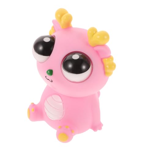LOPUNER Langlebiges Tragbares Quetschspielzeug Drache mit Ausdrucksstarken Augen Lustiges Stressabbau Gadget für Erwachsene und Kreatives Verschleißfestes Squeeze Toy von LOPUNER