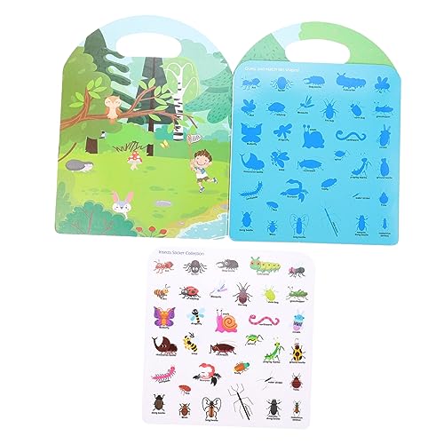 LOPUNER Lustiges Stickerbuch für Pädagogisches Lernspielzeug Frühes Lernbuch mit Vielfältigen Szenenthemen Fördert Sprachentwicklung und Sensorische Fähigkeiten LOPUNER Lustiges Stickerbuch für Pädagogisches Lernspielzeug Frühes Lernbuch mit Vielfältigen Szenenthemen Fördert Sprachentwicklung und Sensorische Fähigkeiten von LOPUNER