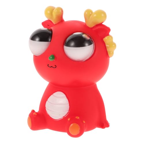 LOPUNER Lustiges Stressabbau Eyeball Popping Drache Tragbares Fidget Toy Kreatives Quetschspielzeug für Büro Einzigartiges Design für Spaß und Entspannung von LOPUNER