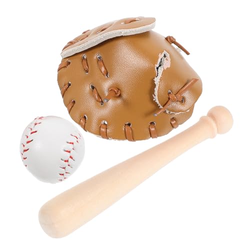 LOPUNER Mini Baseball Bat aus Miniatur Sport Ornamente für Puppenhaus Langlebig Farbbeständig Kreatives Baseball dekor für Mini Haus Spielzimmer Geburtstagsfeier Vielseitige LOPUNER Mini Baseball Bat aus Miniatur Sport Ornamente für Puppenhaus Langlebig Farbbeständig Kreatives Baseball dekor für Mini Haus Spielzimmer Geburtstagsfeier Vielseitige von LOPUNER