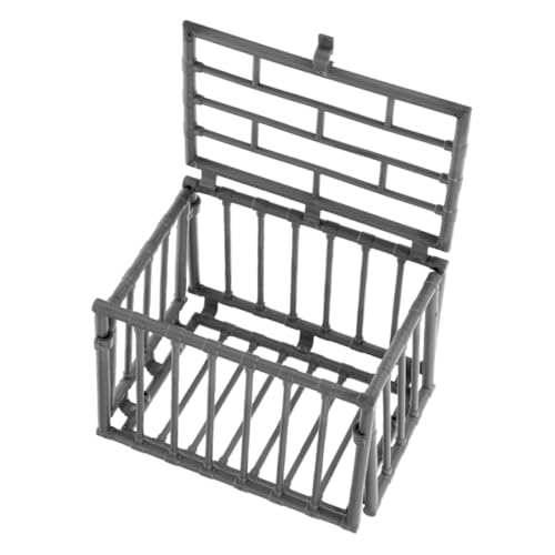 LOPUNER Mini Käfig Modell für Haustiere Dekoratives Käfigspielzeug für Kreative Szenarien und Geschichten für Mini Häuser und Puppenhäuser Ansprechendes Design für Innenräume von LOPUNER