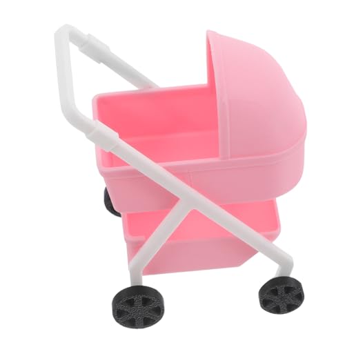 LOPUNER Miniatur Puppenwagen Maßstab Realistisches Modell für Puppenhaus Leichtgewichtiger Spielzeugwagen Rollenspiel und Kreativität für Miniatur Sammlungen von LOPUNER