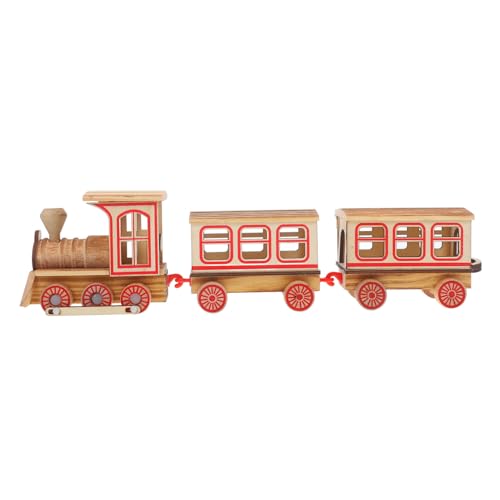 LOPUNER Modelleisenbahn- Züge Zugverzierungen Zugspielzeug Zug Dekoration Spielzeugzug Zugmodelldekorationen Zug Modelleisenbahn Hellbraun Hölzern LOPUNER Modelleisenbahn- Züge Zugverzierungen Zugspielzeug Zug Dekoration Spielzeugzug Zugmodelldekorationen Zug Modelleisenbahn Hellbraun Hölzern von LOPUNER