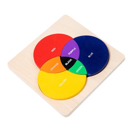 LOPUNER Montessori Holzspielzeug für Primärfarben Mischspielzeug Pädagogisches DIY Puzzle Formwahrnehmung für Kreative Lernspiele und Motorische Fähigkeiten LOPUNER Montessori Holzspielzeug für Primärfarben Mischspielzeug Pädagogisches DIY Puzzle Formwahrnehmung für Kreative Lernspiele und Motorische Fähigkeiten von LOPUNER