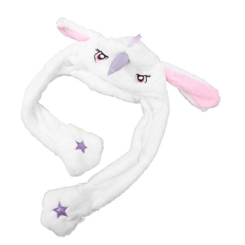 LOPUNER Plüsch Einhorn Hut mit Beweglichen Lustige Kopfbedeckung für Frauen für Karneval Halloween und Partys LOPUNER Plüsch Einhorn Hut mit Beweglichen Lustige Kopfbedeckung für Frauen für Karneval Halloween und Partys von LOPUNER