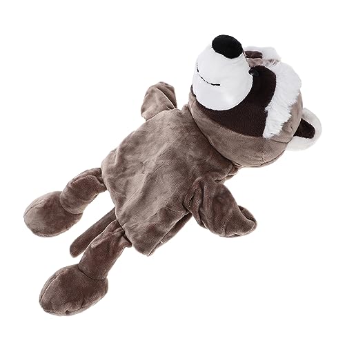 LOPUNER Plüsch Waschbär Handpuppe Interaktive Geschichtenerzähler für Tierform Handspielzeug Kuschelweicher für Jahre und Älter für Rollenspiele und Kreative Aktivitäten LOPUNER Plüsch Waschbär Handpuppe Interaktive Geschichtenerzähler für Tierform Handspielzeug Kuschelweicher für Jahre und Älter für Rollenspiele und Kreative Aktivitäten von LOPUNER