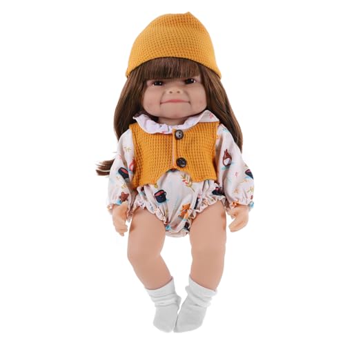LOPUNER Realistische Babypuppe aus Vollsilikon Süße und Weiche Puppen für Handgefertigt Waschbar oder Dekoration für Kinderzimmer mit Lebensechter und Lächelndem Gesicht LOPUNER Realistische Babypuppe aus Vollsilikon Süße und Weiche Puppen für Handgefertigt Waschbar oder Dekoration für Kinderzimmer mit Lebensechter und Lächelndem Gesicht von LOPUNER