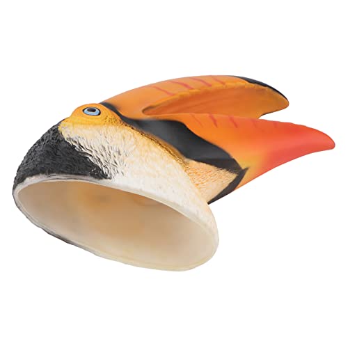 LOPUNER Rote Toucan Handpuppe aus Weichem Realistische Tierform Interaktives für Dekorativer Handschuh für Rollenspiele für Partys und Aufführungen von LOPUNER