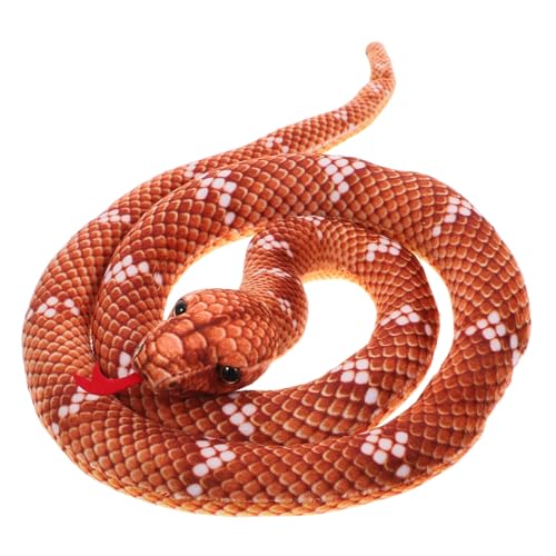 LOPUNER Schlangenförmige Plüschtiere Plüsch Ausgestopfte Schlange Gefälschte Schlange Plüsch Film Schlange Requisite Plüsch Schlangenspielzeug Plüsch Tierschlange Tricky Snake Plüsch LOPUNER Schlangenförmige Plüschtiere Plüsch Ausgestopfte Schlange Gefälschte Schlange Plüsch Film Schlange Requisite Plüsch Schlangenspielzeug Plüsch Tierschlange Tricky Snake Plüsch von LOPUNER
