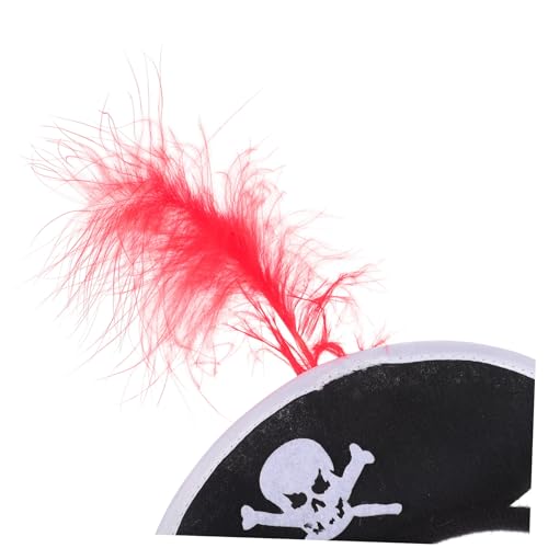 LOPUNER Verstellbares Piraten Haarband mit Authentischem Hut Design Elastisch und Komfortabel für Captain Piraten Kostüm Fasching Halloween und Motto Party Accessoire von LOPUNER