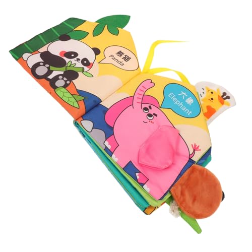 LOPUNER Weiches Crinkle Stoffbuch für Junge Mädchen mit Interaktiven Funktionen Waschbar Kompakt und Leicht Fördert Frühkindliche Entwicklung Visuelle Stimulation Geeignet für Junge LOPUNER Weiches Crinkle Stoffbuch für Junge Mädchen mit Interaktiven Funktionen Waschbar Kompakt und Leicht Fördert Frühkindliche Entwicklung Visuelle Stimulation Geeignet für Junge von LOPUNER