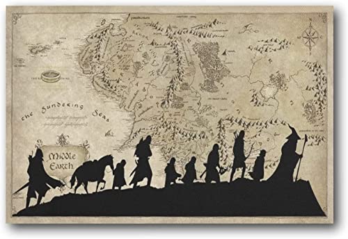 Puzzle 1000 Teile - Herr der Ringe - 1000 Piece Puzzle for Adults and Children from 14 Years - der Herr der Ringe - Impossible Puzzle 75x50cm Puzzle 1000 Teile - Herr der Ringe - 1000 Piece Puzzle for Adults and Children from 14 Years - der Herr der Ringe - Impossible Puzzle 75x50cm von LORDOS