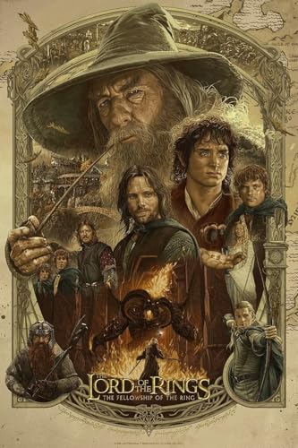 LORDOS Puzzle 1000 Teile - Herr der Ringe - Puzzle für Erwachsene und Kinder ab 14 Jahren - Klassisch - Karton - Soft-Click-Technologie - 75x50cm LORDOS Puzzle 1000 Teile - Herr der Ringe - Puzzle für Erwachsene und Kinder ab 14 Jahren - Klassisch - Karton - Soft-Click-Technologie - 75x50cm von LORDOS