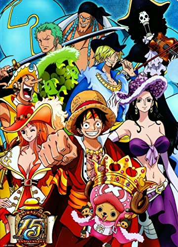 Puzzle 1000 Teile - One Piece - Puzzle for Adults and Children from 14 Years Knobelspiele Puzzle in Panorama Format - One Piece Anime Poster - 75x50cm von LORDOS