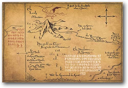 Puzzle 2000 Teile - Herr der Ringe - Puzzle for Adults and Children from 14 Years Knobelspiele Puzzle in Panorama Format - der Herr der Ringe - 100x70cm von LORDOS