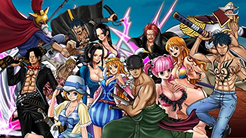 Puzzle 2000 Teile - One Piece Anime Poster - Puzzle for Adults and Children from 14 Years Knobelspiele Puzzle in Panorama Format 100x70cm von LORDOS