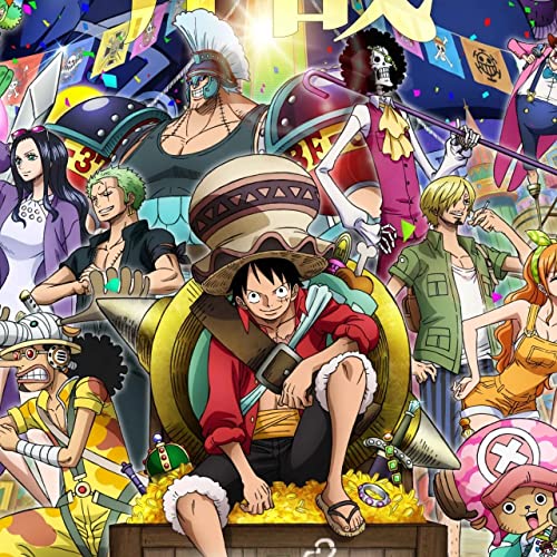 Puzzle 2000 Teile - One Piece Anime Poster - Puzzle for Adults and Children from 14 Years Knobelspiele Puzzle in Panorama Format - One Piece Anime Poster - 100x70cm von LORDOS