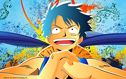 Puzzle 2000 Teile -One Piece Manga Poster Set - Puzzle for Adults and Children from 14 Years Knobelspiele Puzzle in Panorama Format 100x70cm von LORDOS