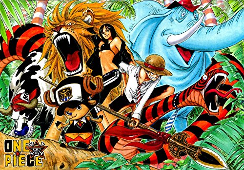 Puzzle 2000 Teile -One Piece Manga Poster Set - Puzzle for Adults and Children from 14 Years Knobelspiele Puzzle in Panorama Format - One Piece Anime Poster - 100x70cm von LORDOS