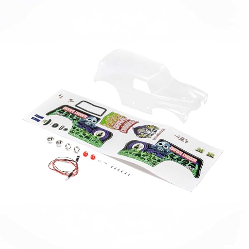 Body Set, Grave Digger, Clear: Mini LMT Body Set, Grave Digger, Clear: Mini LMT von LOSI