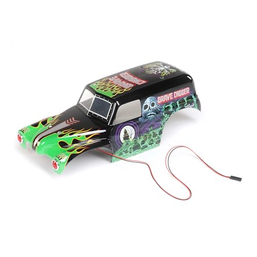 Body Set, Grave Digger, Painted: Mini LMT von LOSI