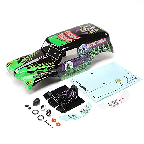 Body Set, Painted, Grave Digger: LMT von LOSI