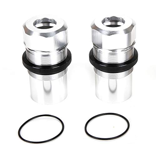 Fr Rr Shock Body Cap AL Slvr(2) MTXL von LOSI