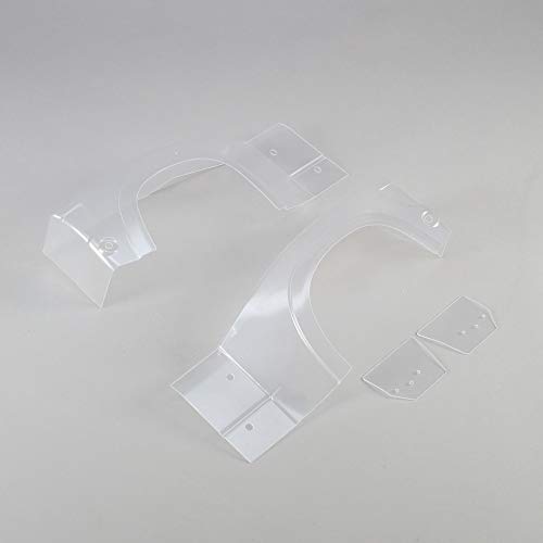 Left and Right Rear Fender Set, Clear: Super Baja Rey von LOSI