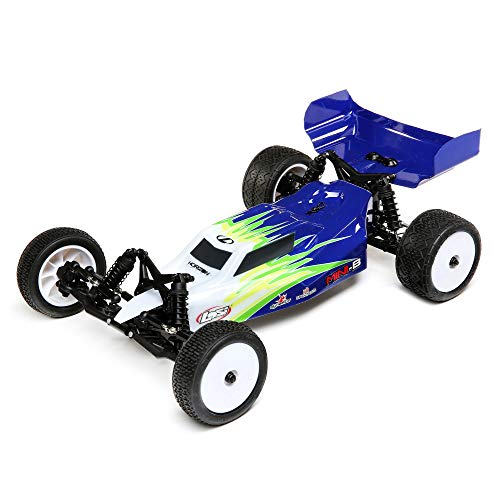 1/16 Mini-B 2WD Buggy Brushed RTR, Blue/White von LOSI