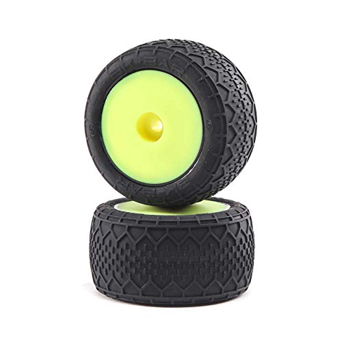 1/18 BK Bar Front/Rear 1.4 Pre-Mounted Tires, 12mm Hex, Yellow: Mini-T 2.0 1/18 BK Bar Front/Rear 1.4 Pre-Mounted Tires, 12mm Hex, Yellow: Mini-T 2.0 von LOSI