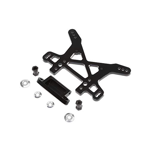 LOSI Dämpferturm, Hinten, Schwarz, Aluminium: DBXL, MTXL von LOSI