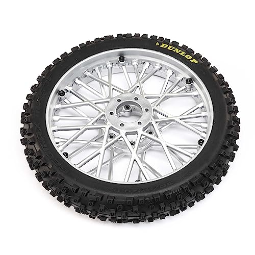LOSI Dunlop MX53 Front Tire Mounted, Chrome: Promoto-MX von LOSI