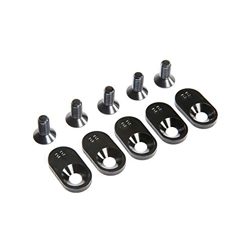 LOSI Engine Mount Insert and Screws 22T, Black (5): 5ive-T 2.0 (fits 62T spur) von LOSI