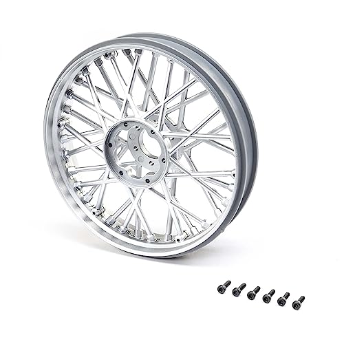 LOSI Front Wheel Set, Satin Chrome: Promoto-MX LOSI Front Wheel Set, Satin Chrome: Promoto-MX von LOSI