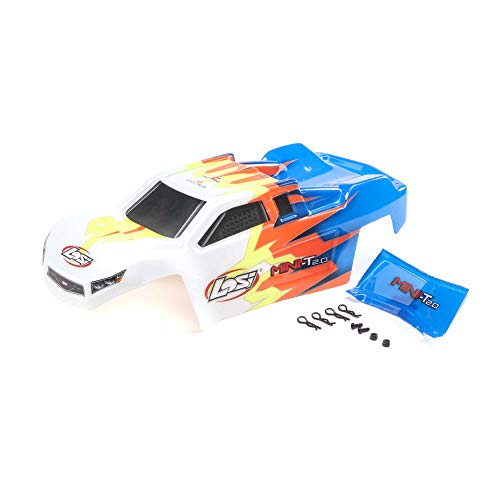 LOSI Gehäuse, Blau/Weiß: Mini-T 2.0 von LOSI