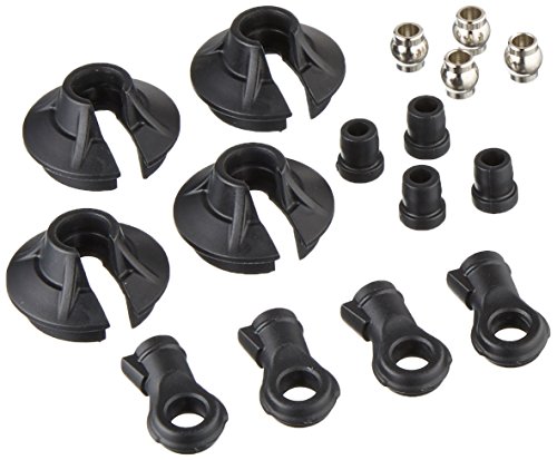 LOSI Kugelendpfanne, Kugel, Buchsen und Federteller für 15mm Stoßdämpfer: 8B 2.0 von LOSI