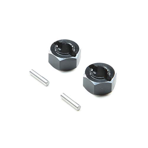 Hex Set Rear Axle, Aluminum: Mini-T 2.0, Mini-B von LOSI