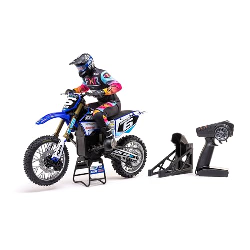 Losi RC Promoto-MX 1/4 Motorcycle RTR (Battery and Charger Not Included), ClubMX, LOS06000T2, Blue von LOSI